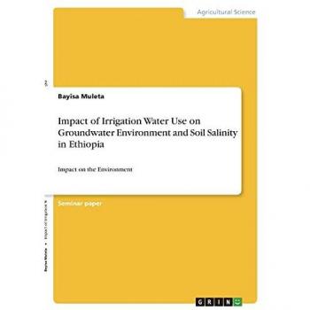 Impact of Irrigation Water Use on Groundwater Environment and Soil Salinity in Ethiopia: Impact on the Environment