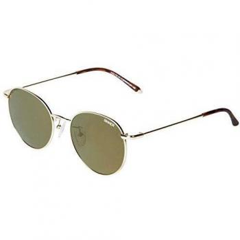 Sinner Hermon Mirror Sunglasses Matte Gold Green Gold Mirror/CAT3 unisex