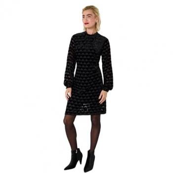 Robe velours noir à motifs cœurs Joe Browns