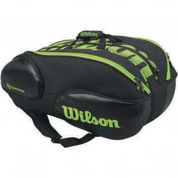 Wilson Vancouver 15 Pack Mochila, Unisex Adulto, Negro / Verde