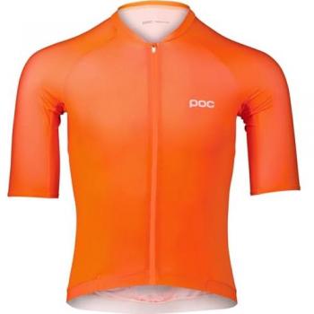 Maillot POC Pristine corto naranja brillante - M