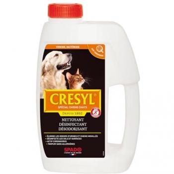 Nettoyant Antibactérien et Anti‑Virale pour Chiens & Chats SPADO Cresyl – 1 L