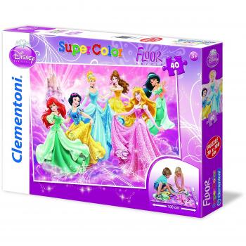 Clementoni Prinzessin-Reinen Herz Bodenpuzzle 25441.5 (40 Teile)