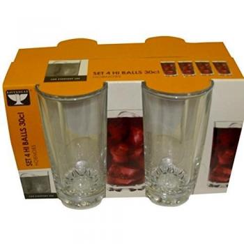 Rayware Hobnobs Collection Hi Ball Glasses - 30cl, Set of 4