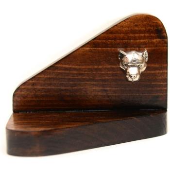 Portacandele Amstaff in Legno Art‑Dog
