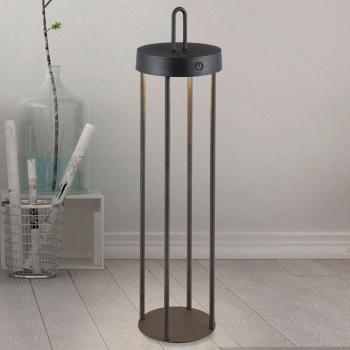 Anselm Black LED Table Lamp 50 cm