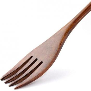 Petite cuillère à soupe en bois 18 cm