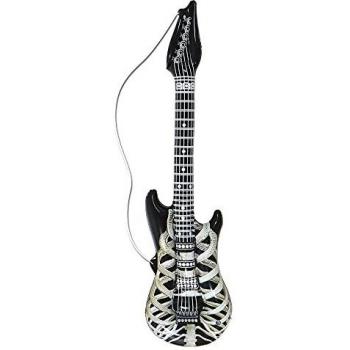 Guitarra Hinchable Esqueleto 105 cm