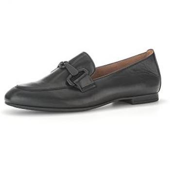 Gabor Damen Sneaker Slipper Ballerina sportlich zum Schlupfen schwarz 25.211.27