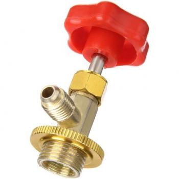 Automotive AC Refrigerant Tap Valve R134a M14 / 1/4