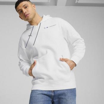 Puma Hoodie Fleece BMW MMS Ess+ Sudadera de Hombre Blanco Talla S