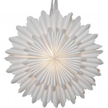 Étoile de l'avent Crystal Ø55 cm Blanc