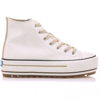 Mustang Zapatillas Blancas 60298-C54929, para Mujer