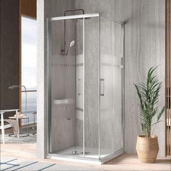 Angular Ducha Plegable 80 + Corrediza 70 – S300 de KASSANDRA