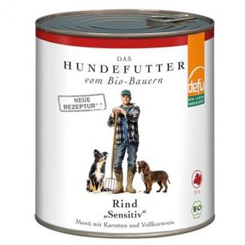 Defu Bio Rind Hundefutter Sensitiv