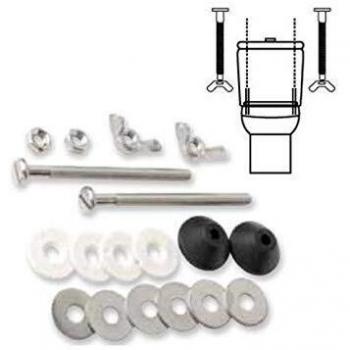 Juego Tornillos Fijación Taza a Tanque T-291 TECNOAGUA 50623