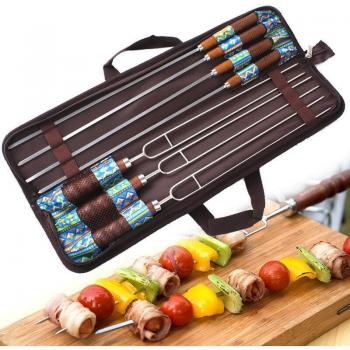 Tenedor para barbacoa de acero inoxidable