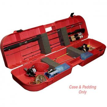 MTM IFB-30 Ice Fishing Rod Box in Red