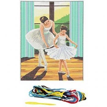 Kit canevas 15 x 20 cm danse