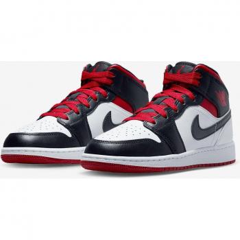Air Jordan 1 Mid GS Big Kids Basketball Shoes 5.5Y