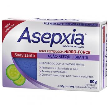 Asepxia Sabonete Suavizante Antiacne 80g