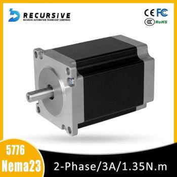 Motor Nema 23 de 57mm, 2 fases, 2Nm, 4A para máquinas de grabado CNC
