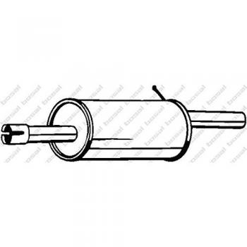 BOSAL 200-555 Endschalldämpfer