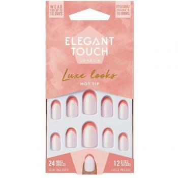 Elegant Touch - Uñas postizas Luxe Looks - Hot Tip