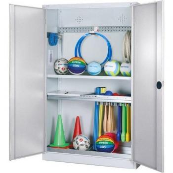 C+P Modul-Sportgeräteschrank Robust mit Ergo-Lock Muldengriff