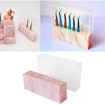 Acryl Wimpern‑Pinzette Organizer mit 8 Schlüsseln – Stehendes Regal