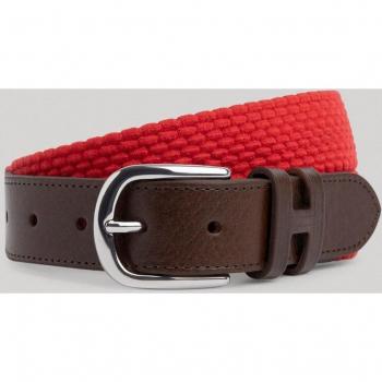 Cinturón Parachute Rojo de Hombre Hackett