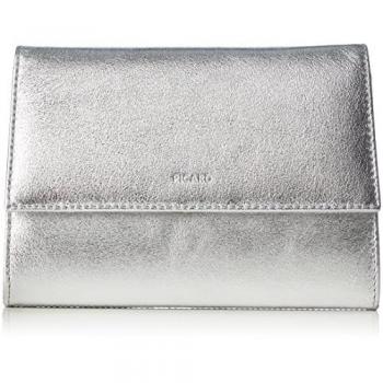 Picard Auguri 19 cm Silver Leather Shoulder Bag