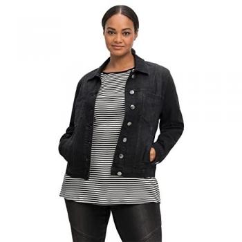Chaqueta SHEEGO Denim Noir Casual