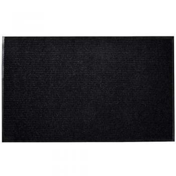 Tapis d'entrée noir en PVC