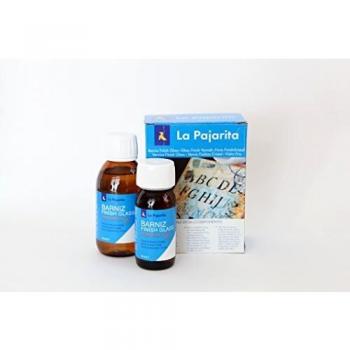 La Pajarita Kit Finish Glass Bote de 18ml (Dos Componentes)