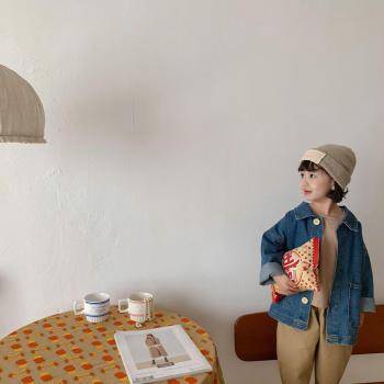 Abrigo vaquero suelto para niños 8256