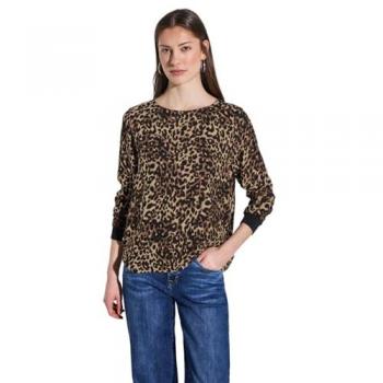 STREET ONE Damenbluse mit Leo-Print