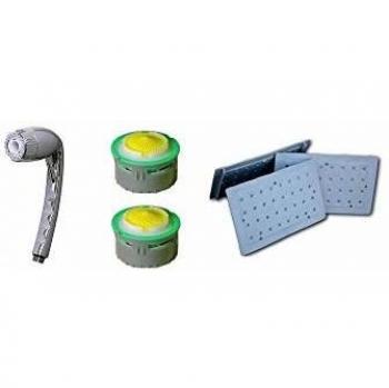 Kit économie d'eau robinet, douchette ECOGYXEN, et wc