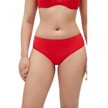 Braga Bikini Piqué Coral Midi Modelo Ysabel Mora