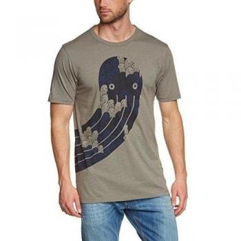 G-STAR Drop 3 Occotis Wrapped Tee - Hombre, Grau
