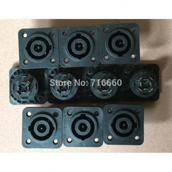 8 Pin Female Panel-Mount Speaker Connector