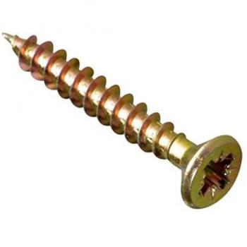 Forgefix Multi-Purpose Pozi Compatible Screw CSK ST ZYP 4.5 x 35mm Box 200 FORMP