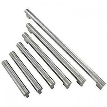 Securit Bar Handle Stainless Steel Brass Nickel 22Mm X 192Mm