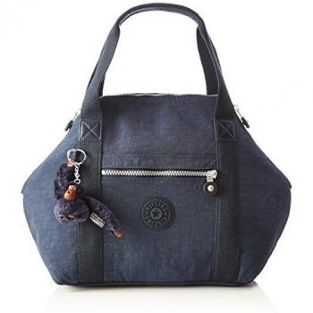 Kipling Art S, Bolsa de Asa Superior para Mujer, Azul (42W Alaskan Blue), 44x27x18 cm