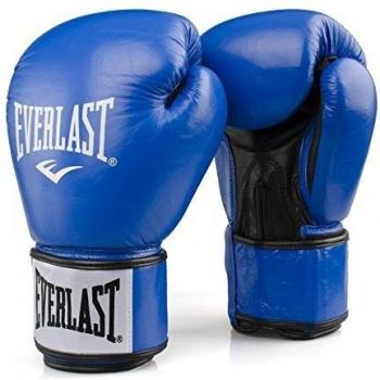 Everlast Men’s 10 oz PU Rodney Gloves – Blue & Black