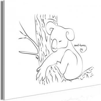 Décoration Murale Premium Koala Endormi 60x40 cm