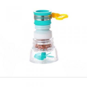 Robinet de cuisine avec filtre à eau rotatif