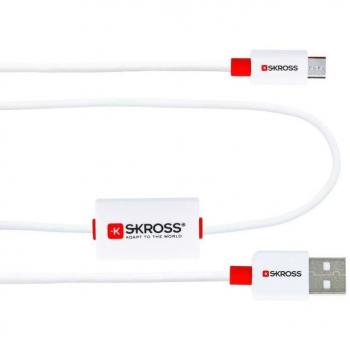 Buzz Charge’n Sync Alarm Micro USB Cable - 1m Red-White
