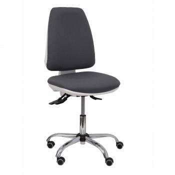 Sedia Elche Bianco Asincrono Bali Grigio Scuro Parquet Ruote – Piqueras Y Crespo