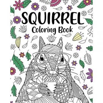 Squirrel Coloring Book